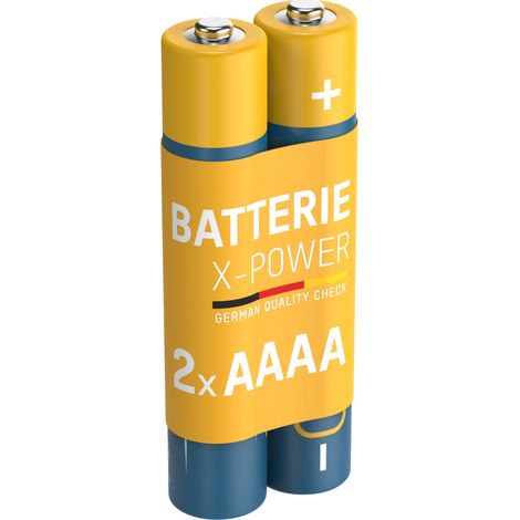 ANSMANN X-POWER Mini AAAA - Batterie 2 x AAAA - Alkalisch (1/5)