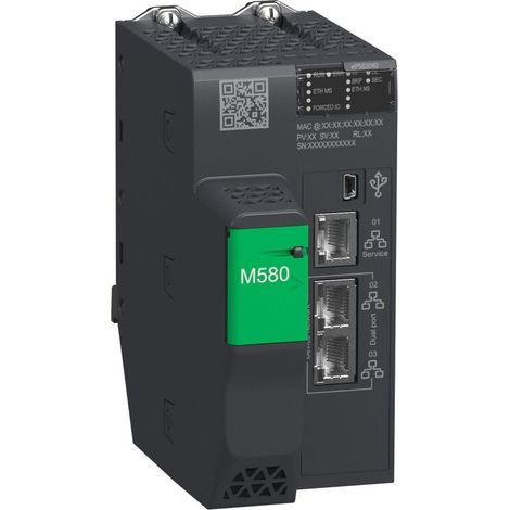 Processore autonomo Modicon M580 12 MB RAM 61 periferiche Ethernet 16 rack I/O remoti - BMEP583040