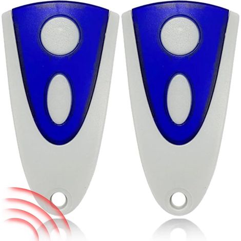 Lot de 2 télécommande de Porte de Garage Compatible avec 502 MAX43-2 512 MIX43-2 433,92MHz (1/5)