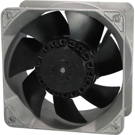 Ventilateur axial RS PRO 230 V c.a., 645.6m³/h, 176 x 176 x 89mm, 80W ( Prix pour 1 )