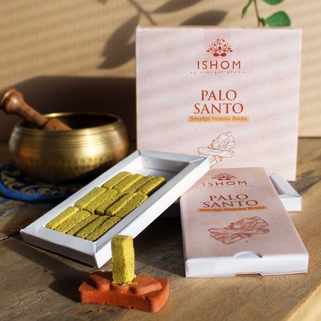Pack de 15 briques et brûleur d'encens naturel - Palo Santo- Vendu par 1 (1/4)