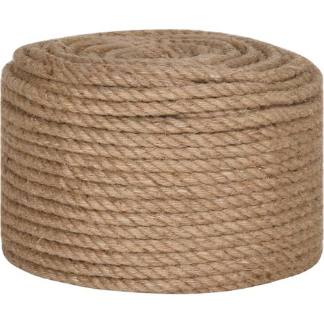 Cuerda 100% yute 14 mm 100 m vidaXL