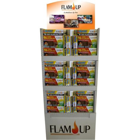 ALLUME FEU NAT BOIS COMPRESSE X 96 CUBES (1/2)