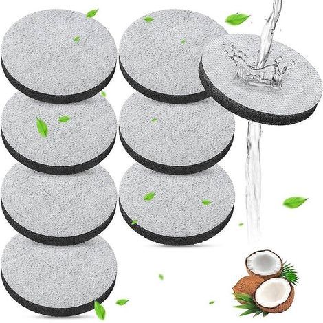 Packung mit 8 Mikro-Scheiben-Wasserfiltern für Brita Fill & Go Filterflaschen und -kannen. (1/5)