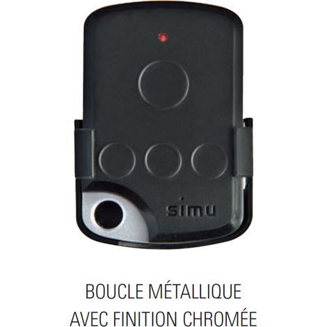 Télécommande Volet Roulant Simu TSA+ - 4 Canaux - 433MHz