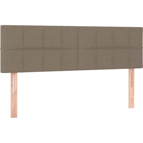 Maison Exclusive - Testiera Tortora 144x5x78/88 cm in Tessuto (1/5)