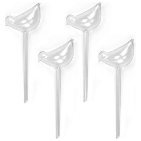 4 Pièces Grande Globes d'Arrosage Automatique, Boule d'Arrosage, Bulbes d'Arrosage Goutte à Goutte, Arrosage Plante Vacances pour Plantes (1/5)