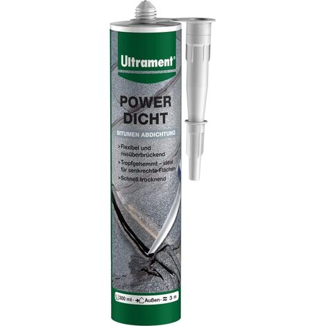 ULTRAMENT Power Dicht, Schwarz, Kartusche, 300ml (1/3)