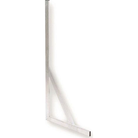Équerre à talon avec écharpe alu Mondelin 60x120cm