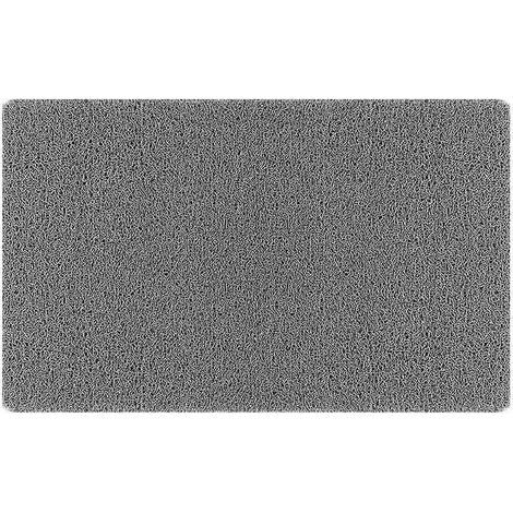 Rutschfeste Badematte mit weicher Textur, 80 x 50 cm, mit Abfluss, aus PVC-Luffa. (1/5)