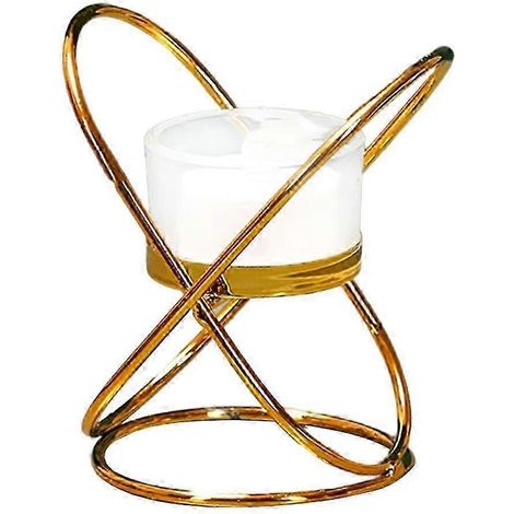 1/3/4/5 Bougeoirs Décoration artisanale romantique Porte-bougies pour dîner Salon Fête-9x8x11cm (1/5)