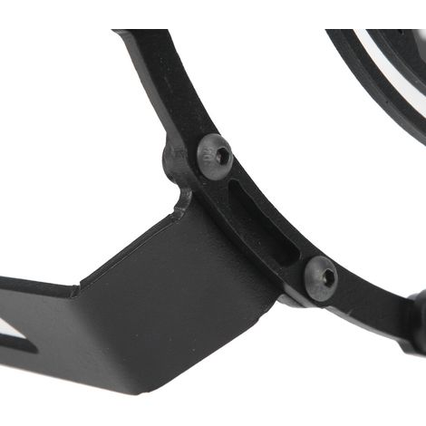 Cubierta para faro de motocicleta Triumph Street Twin/Scrambler 2016-2020, 180 mm, color negro.