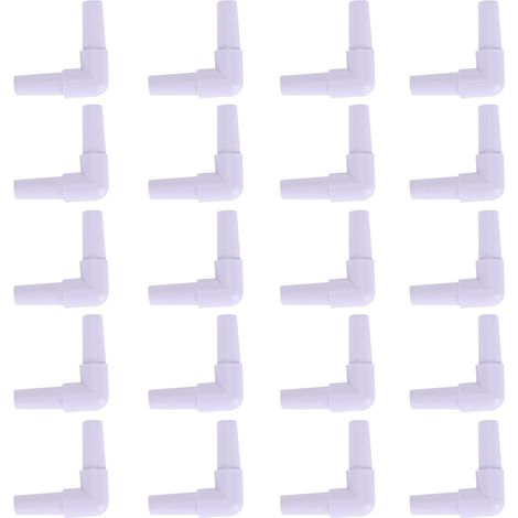 Joints d'aquarium 20 pièces, 3 voies augmentant les connecteurs de tubes de pompe à oxygène, Valve de contrôle du Volume d'air (1/5)