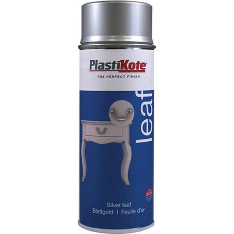 PlastiKote Leaf Spray Silver 400ml – High-Quality Metallic Finish for Craft and Home Projects (1/3)