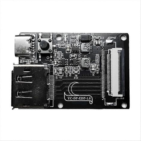 Carte d'adaptation DP vers EDP 4K 120 Hz pour moniteur DIY 4K, carte pilote 2K/1080p, 40 broches, espacement de 0,5 mm pour moniteur portable 30 broches (1/5)