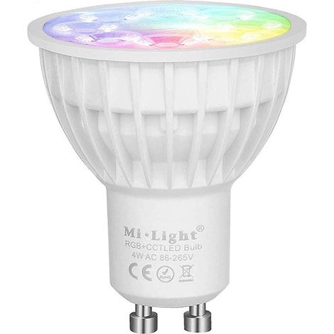Barcelona-led GU10 LED RGB+CCT 4W Multicolor