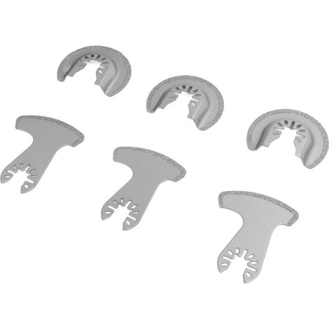 Ensemble de 6 lames de scie multifonctions pour le travail du bois, accessoire de menuiserie (1/5)