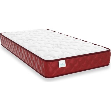 Nalui Colchón Cuna 57x117x11cm Granate Baby Dreams ±11cm  Certificado Oeko-Tex®  Hecho en España