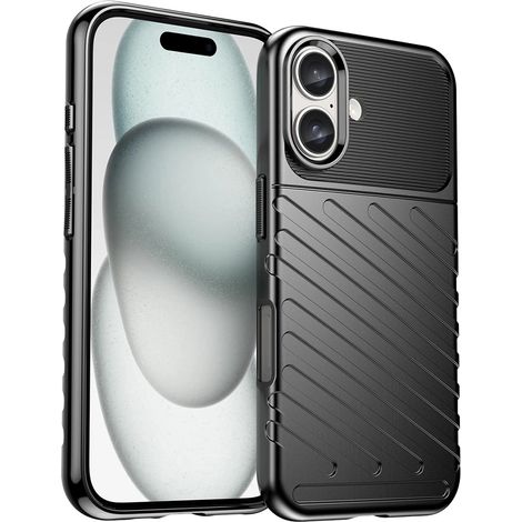 Custodia Thunder per iPhone 16 Plus - Nera (1/5)