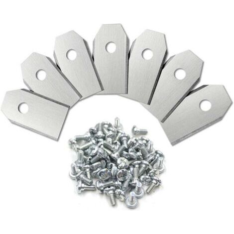 Lames de rechange pour tondeuse robotisée 0,75 mm (lot de 45) pour Husqvarna, Gardena, compatibles avec la tondeuse robotisée Segway Navimow (1/4)