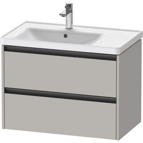 Duravit Ketho.2 bâti-support lavabo suspendu, 2 tiroirs, (1/2)