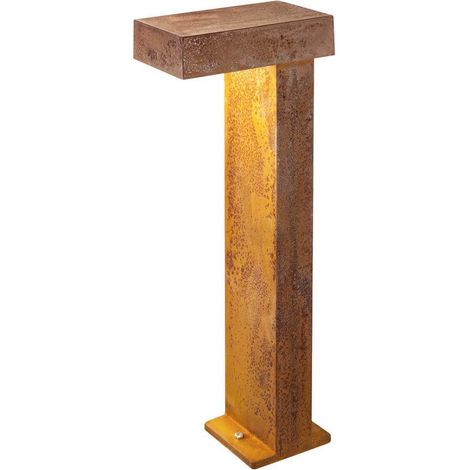 Borne extérieure RUSTY® PATHLIGHT 70 rouille LED 88W 3000K IP 55 bord mer - SLV - 1006347