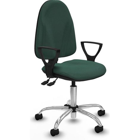 Piqueras y Crespo BFN05RN Chaise de bureau verte ergonomique (1/3)