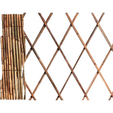 Traliccio estensibile in bamboo 90x240cm Garden Deluxe Collection - 90x240 cm