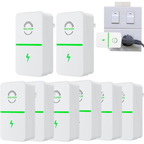 Energiesparer, 28 kW Profi-Energiesparer, Energiesparer für Zuhause, Intelligente Steckdose 90 V–250 V (4er-Pack)