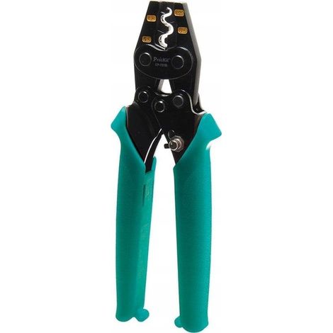 Proskit CP-151B pinza crimpatrice verde ergonomica (1/3)