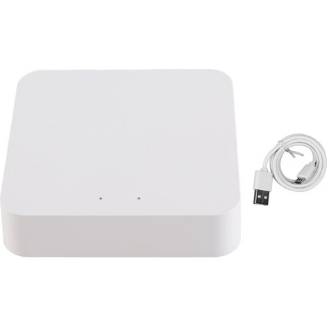 Passerelle Zigbee WiFi Toivize 2,4GHz Hub Domotique Intelligent Compact ABS pour Éclairage et Appareils Connectés (1/5)