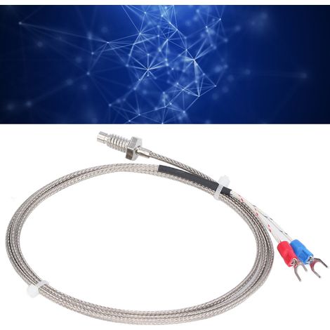 BERM® Thermoelement Typ K mit M6-Zollschraube, 1 Meter (1/5)