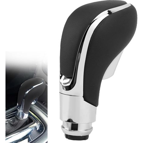 Pommeau vitesse Verano – 2012-2017 – Cuir premium – Maillé – Haut de gamme – Anti-rouille – Installation facile – Élégant (1/4)
