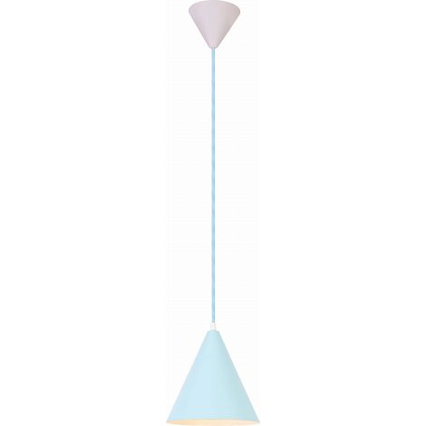 Lampada a sospensione Candellux VOSS Ø20 turchese E27