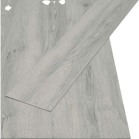 Tablones de suelo autoadhesivos de PVC resistente, color verde militar. (1/2)