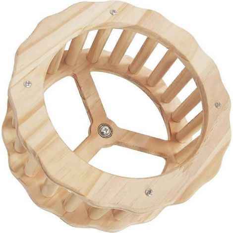 Roue d'entraînement Bird Entertainment, perchoir pour cage à oiseaux, jouet interactif pour grimper (1/5)