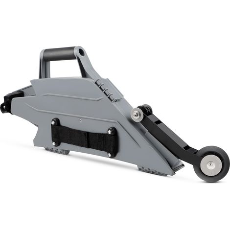Outil de rubanage banjo de gypse avec roue d'angle intérieure à changement rapide sangles réglables outil de joint de panneau de gypse opération à droite/gauche 570225125mm(gris) (1/5)