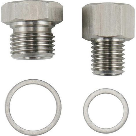 Adaptateur pratique de pression d'huile, raccord pour capteur et manomètre, connecteur M16x1,5 ou M12x1,5, filetage NPT 1/8. (1/5)