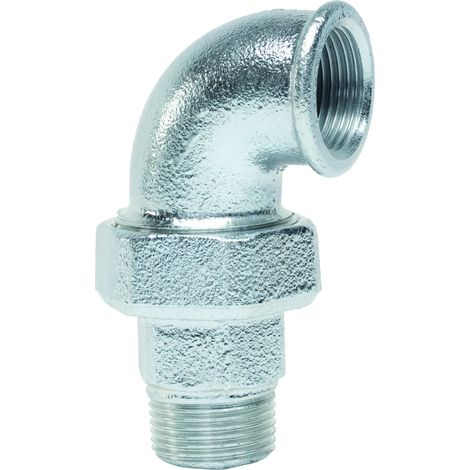 Gebo - Coude égal 90° mâle/femelle joint conique 3/8" - 983V
