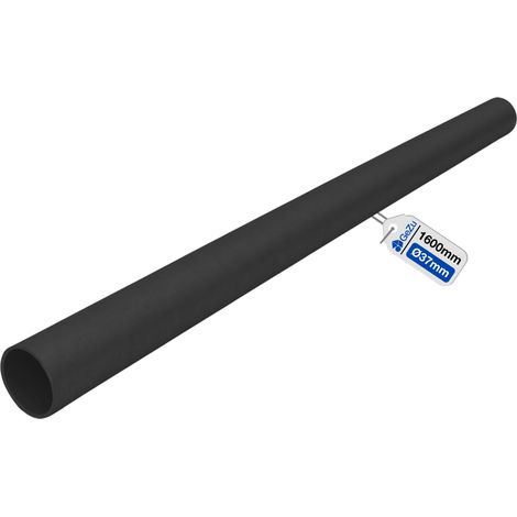 Tube acier rond Ø42 mm – Longueur 1600 mm – Noir – Revêtement robuste pour rampes, cadres, meubles et construction – GeZu Impex