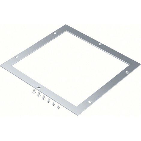 Cadre de montage l244mm x L244mm épais 4mm pour boîte de jonction acier 290 mm (UDM2244Q12)