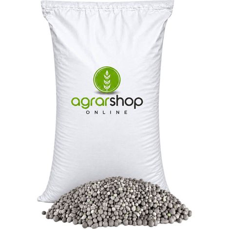 Agrarshop – Engrais minéral NPK pour pelouse 25 kg – Croissance rapide et saine – Utilisation printemps, été, automne – Jusqu’à 1000 m²