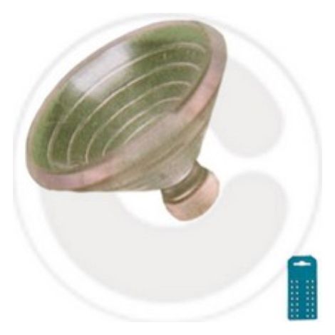 cf 10 pz ventose ventosine trasparenti in pvc con sfera 20 mm per vetro