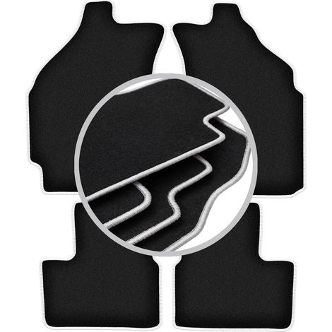 Tapis de sol Carlux argentés pour : Daewoo Matiz hatchback (1997-2007) (1/5)