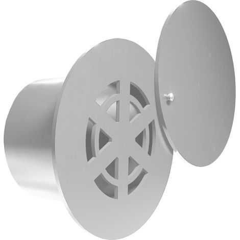 Grille d'air ronde réglable Round  Blanc - 150 mm