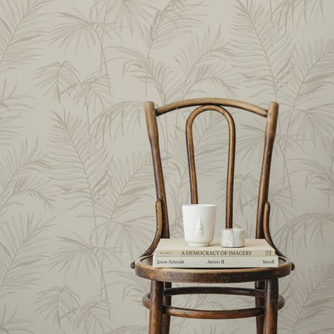 Papier peint intissé Litho Botanique 1005 x 52cm Beige (1/5)