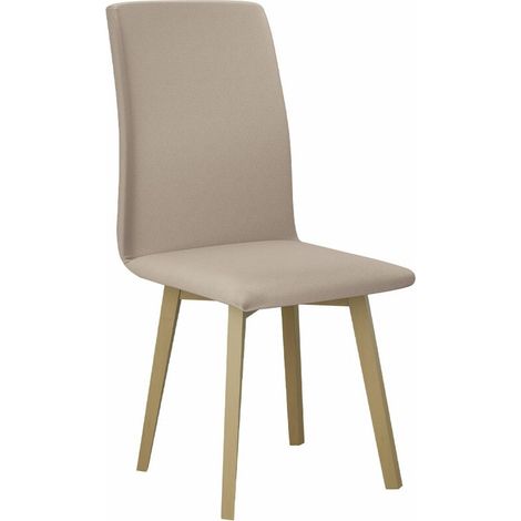 Silla Victorville 269, Roble Sonoma, 90x43x41cm, Tapiz, De madera, Madera (1/4)