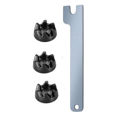3-teiliges Set Gummikupplungszahnräder mit Ausbauwerkzeug für KitchenAid-Mixer (1/5)