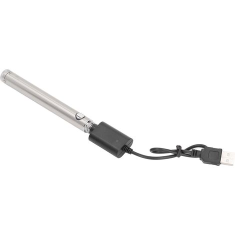 Fer à souder portable sans fil rechargeable, interface 510, panne à souder, outil de réparation de soudure d'extérieur argenté (1/5)