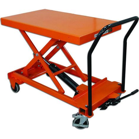 Tavola elevatrice manuale a basso livello - Capacità 500 kg - SC500SM